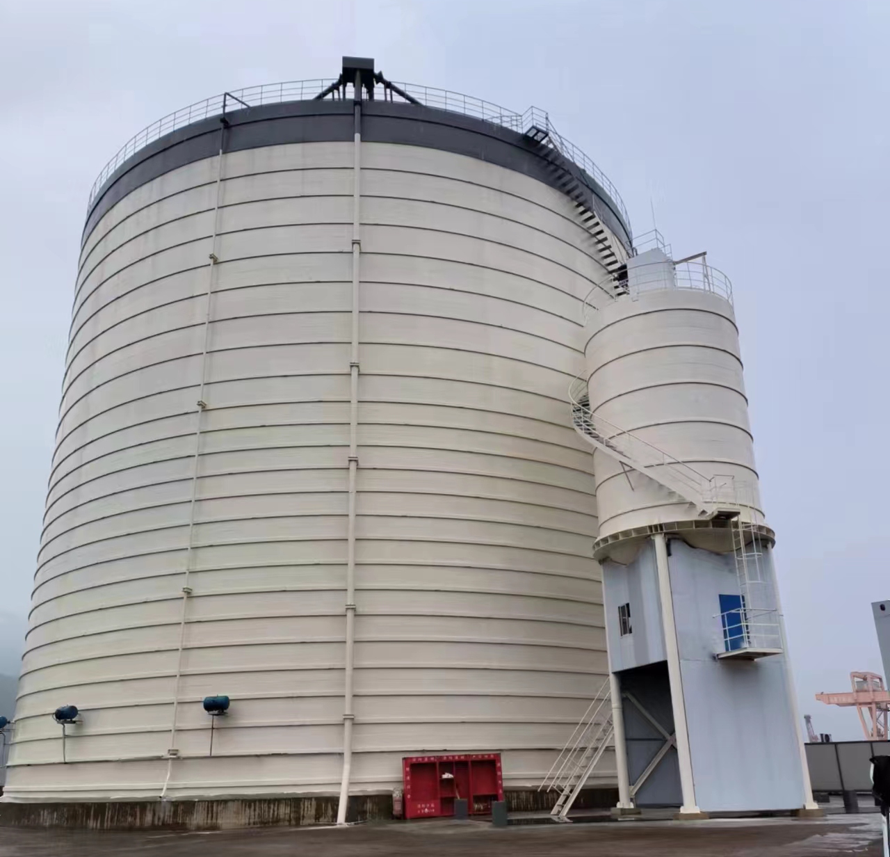 中牟10万吨水泥钢板库