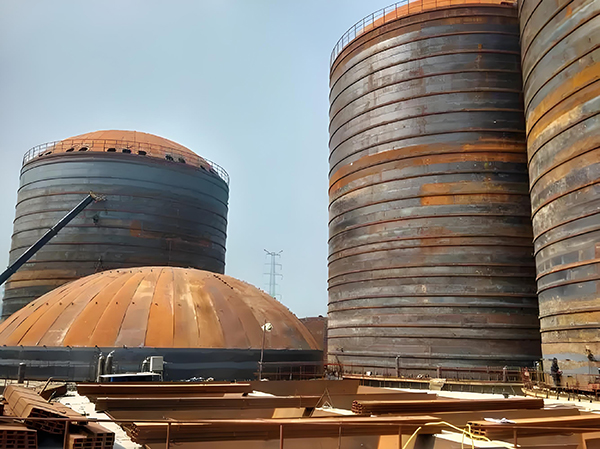 中牟焦粉钢板仓